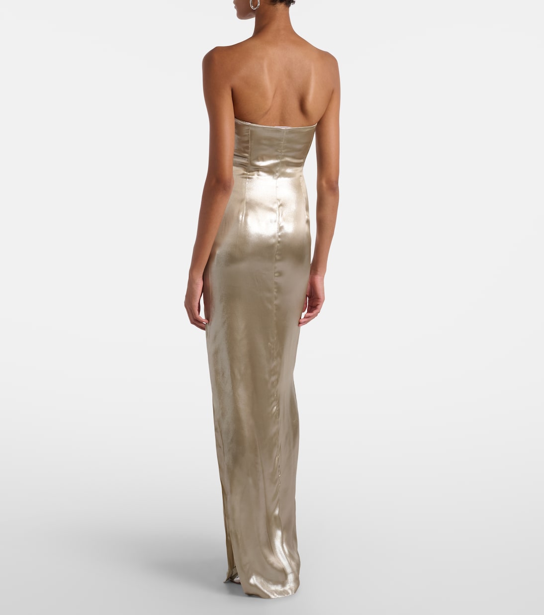 Vestido de fiesta de satén | Galvan