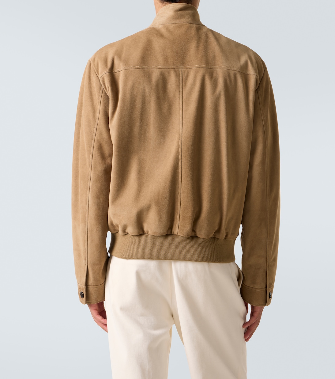 Bomberjacke aus Veloursleder | Dolce&Gabbana