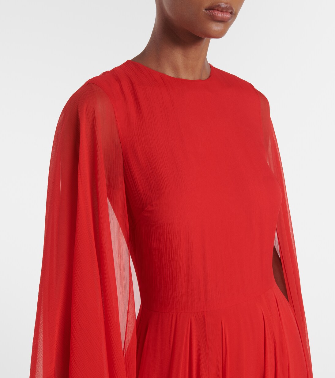 Robe aus Seidenchiffon | Givenchy