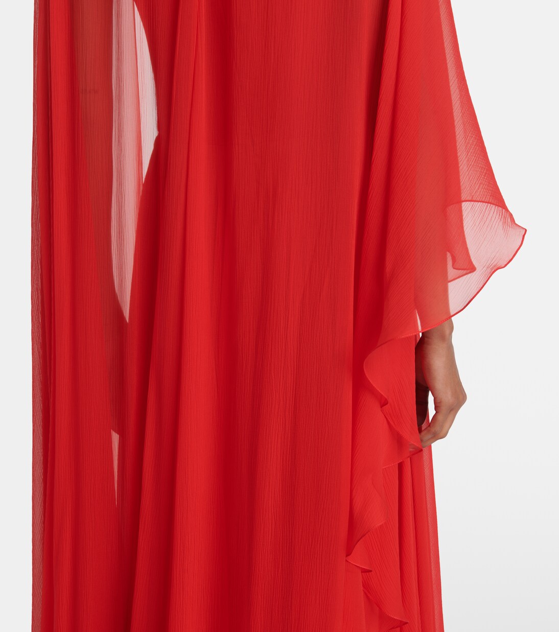 Robe aus Seidenchiffon | Givenchy
