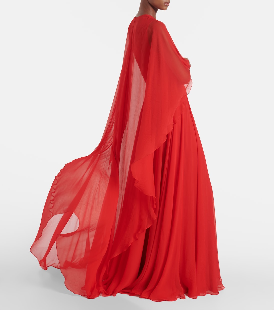 Robe aus Seidenchiffon | Givenchy