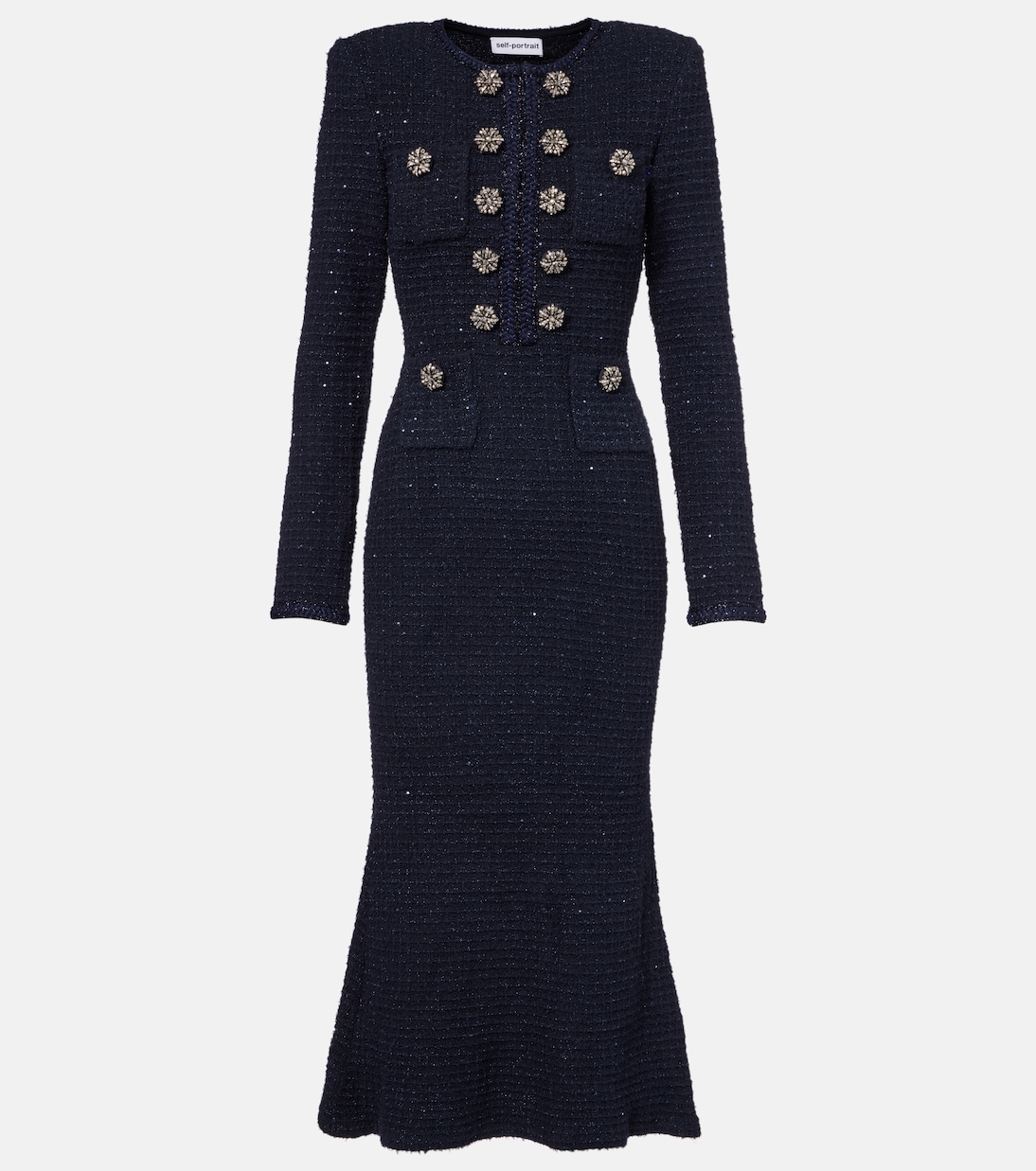 Robe midi | Self-Portrait