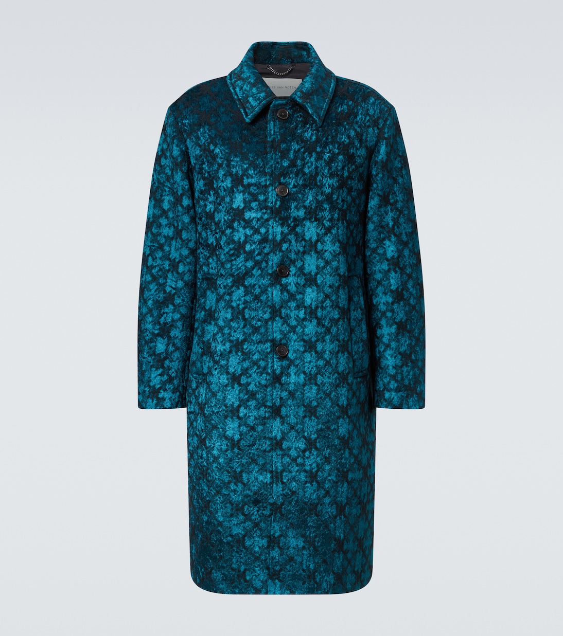 Checked coat | Dries Van Noten