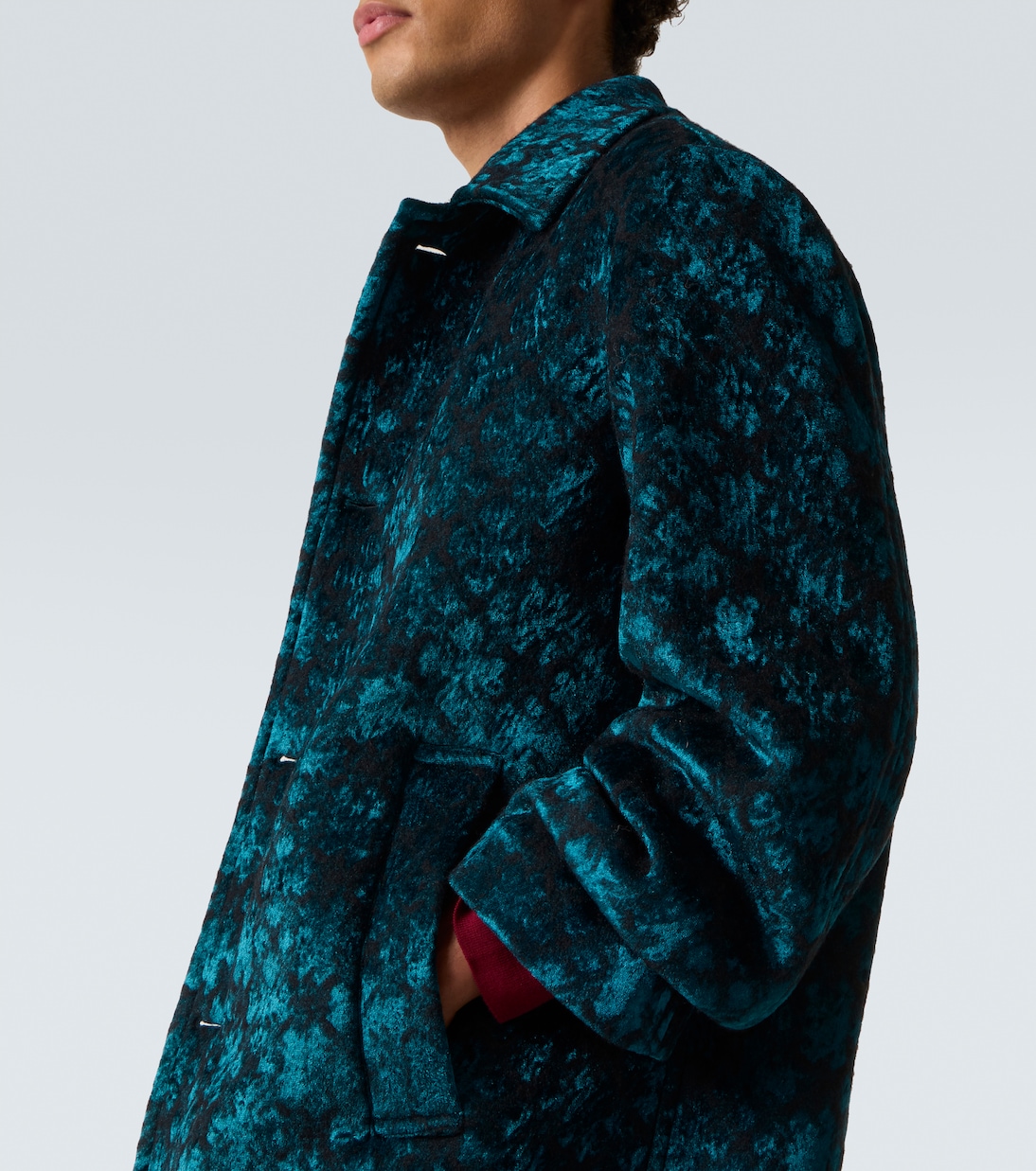 Checked coat | Dries Van Noten