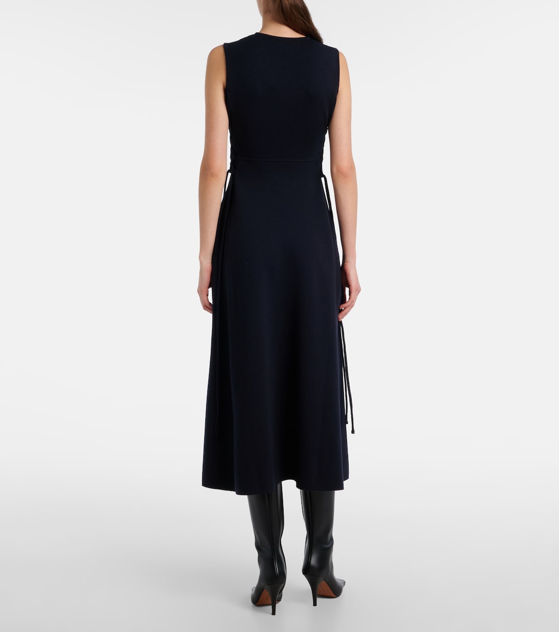 Robe midi Delfi en laine vierge | Max Mara