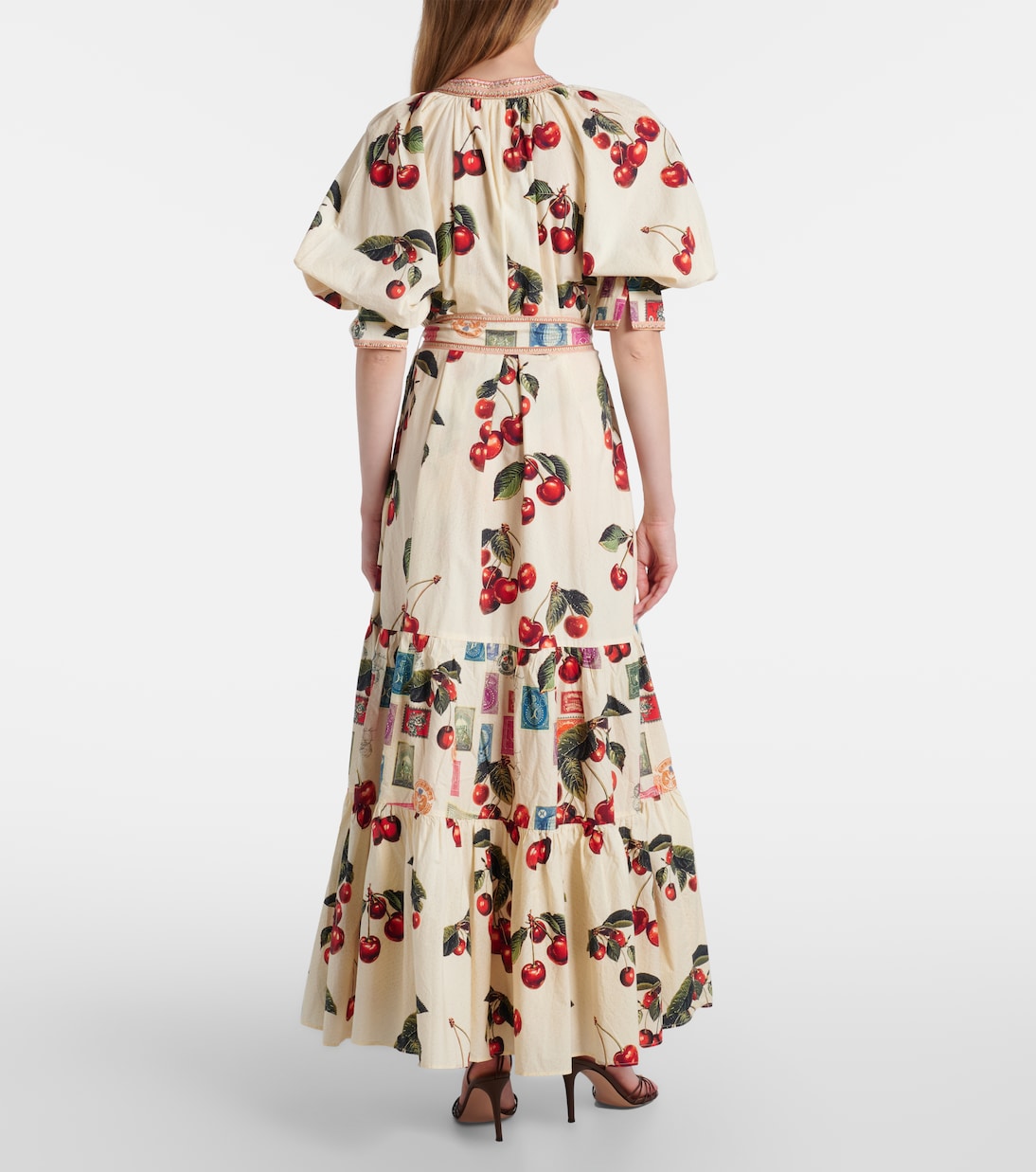 Robe chemise Notes From The Road imprimée en coton | Camilla