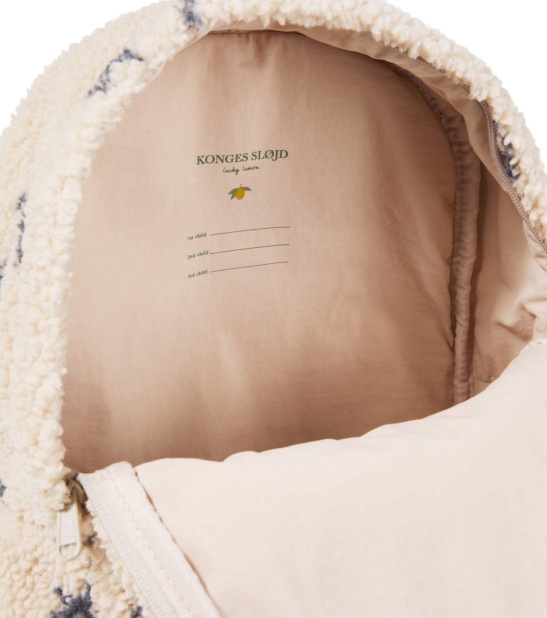 Jody printed teddy backpack | Konges Sløjd