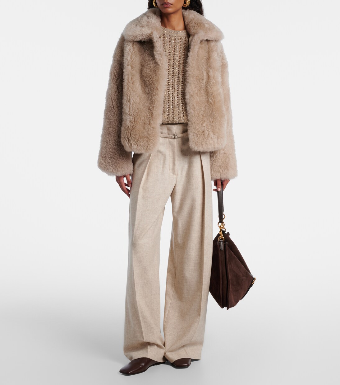 Shearling jacket | Yves Salomon