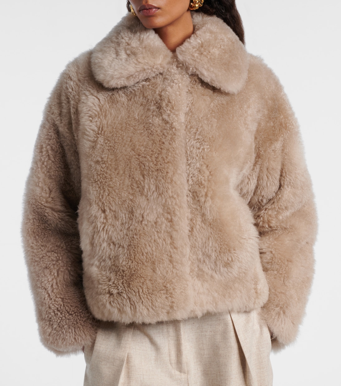 Shearling jacket | Yves Salomon