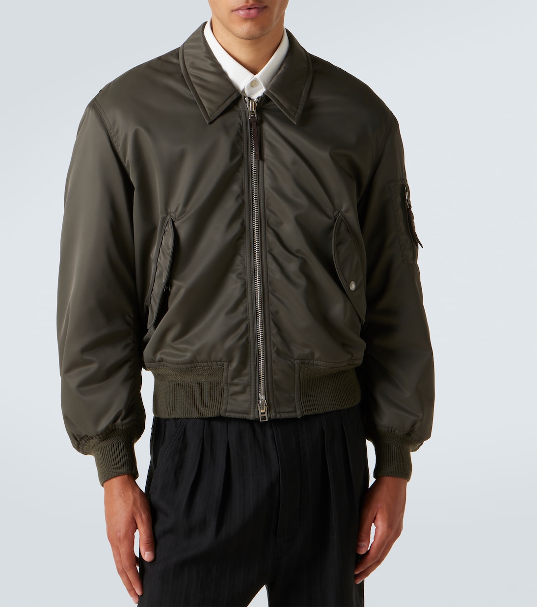 Satin bomber jacket | Tom Ford