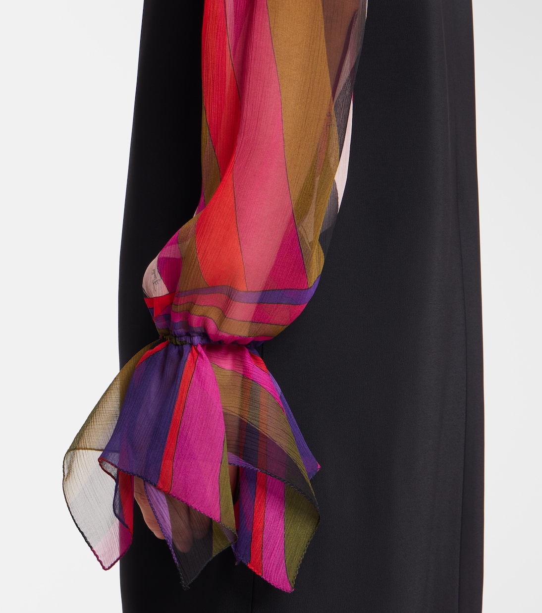 Vestido corto Iride de cady | Pucci