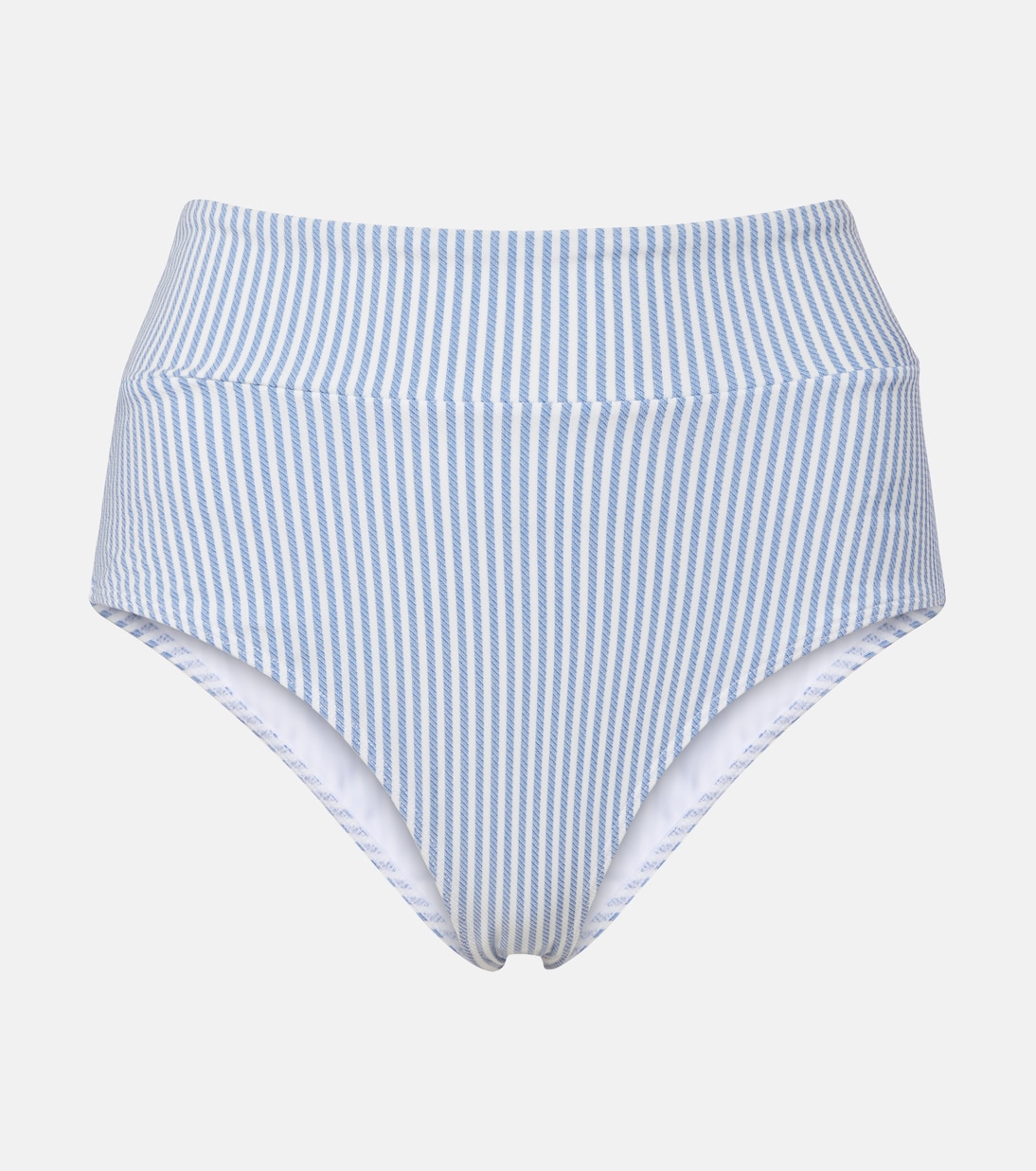 Culotte de bikini rayée à taille haute | Montce