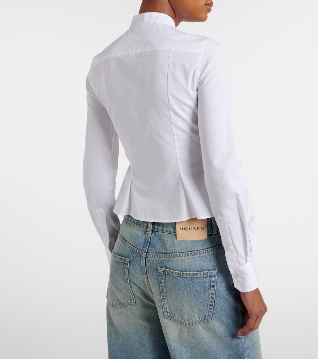 Hemd aus Baumwollpopeline | McQueen