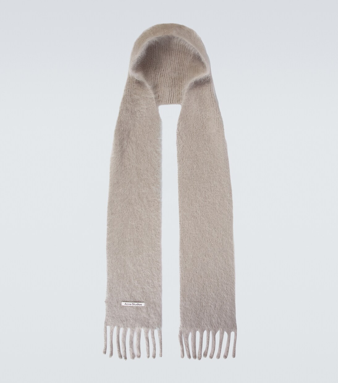 Hooded mohair and wool scarf | Acne Studios