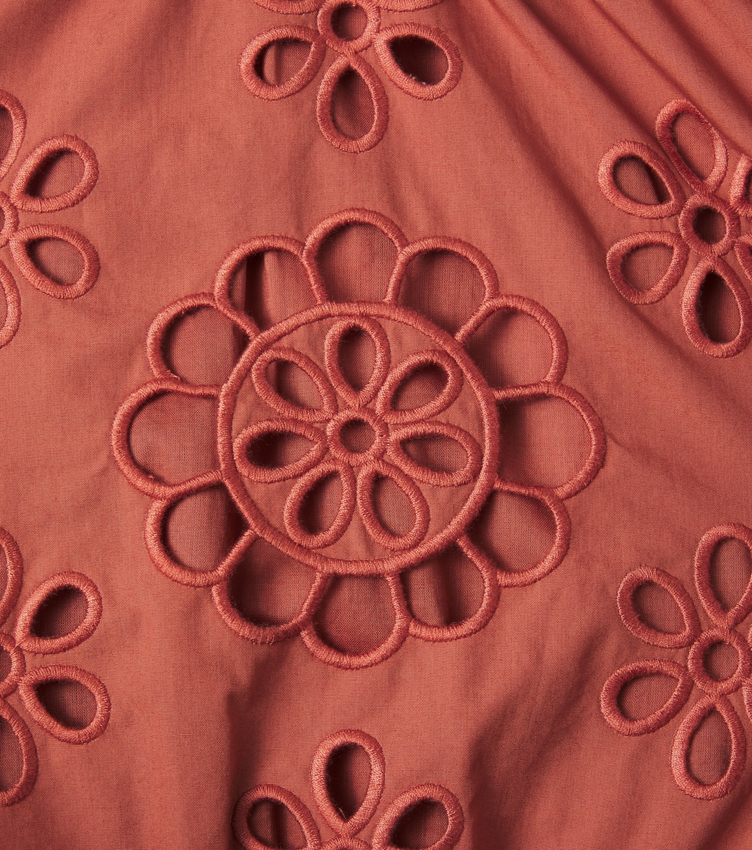 Bestickter Playsuit Awaken aus Baumwolle | Zimmermann Kids