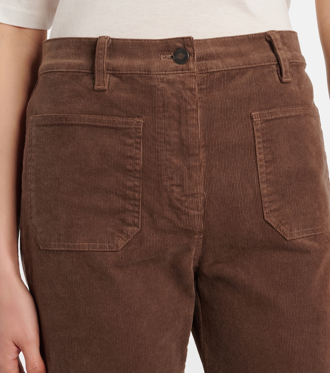 Florence cotton-blend corduroy bootcut pants | Nili Lotan