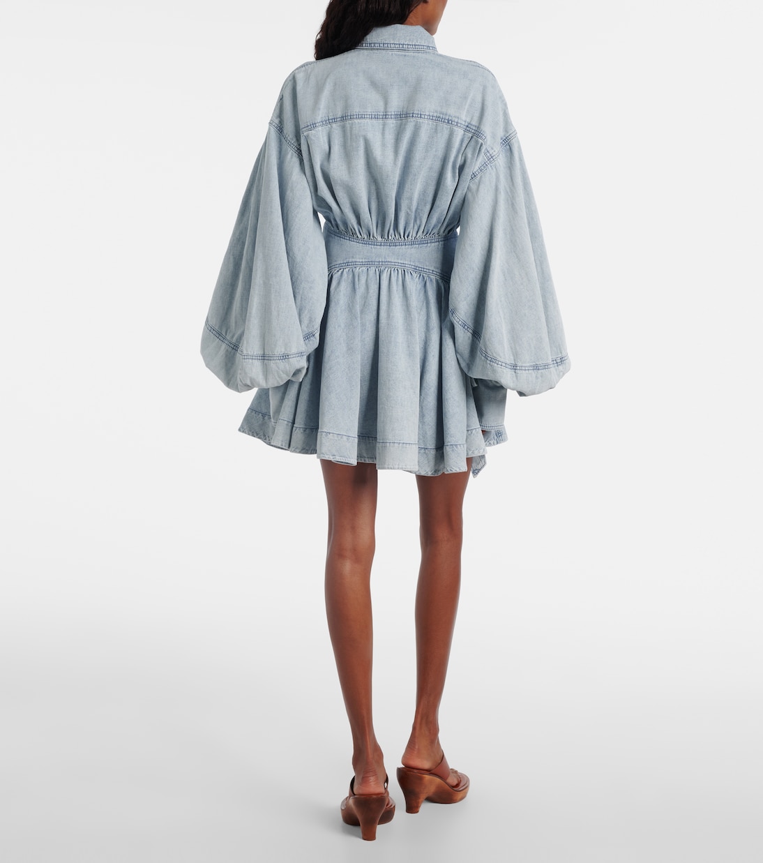 Robe Rebellion en jean | Zimmermann