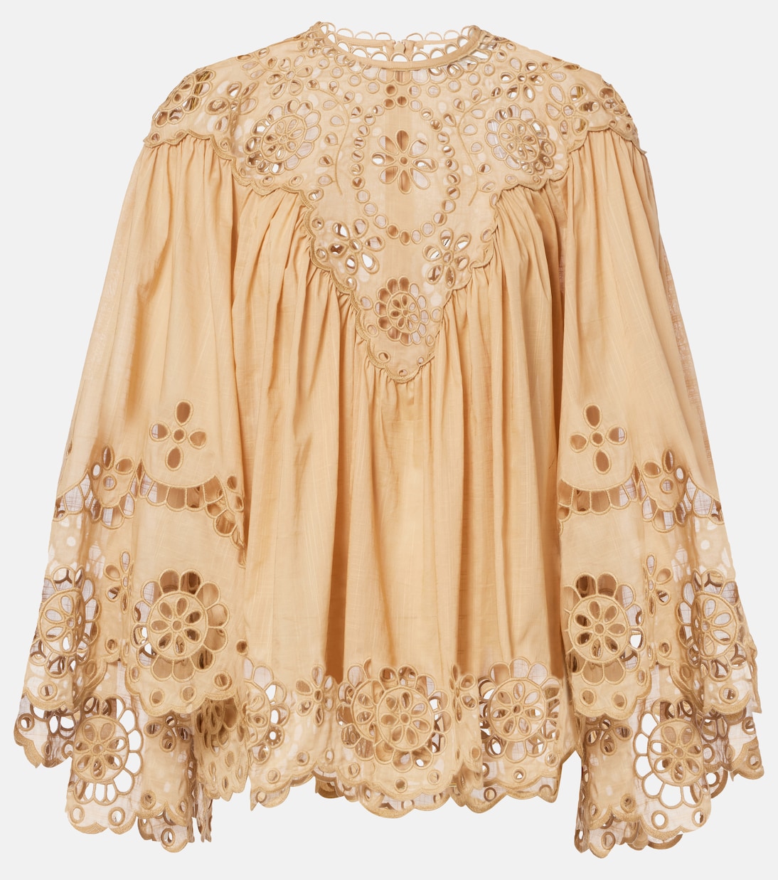 Blusa Awaken in cotone sangallo | Zimmermann