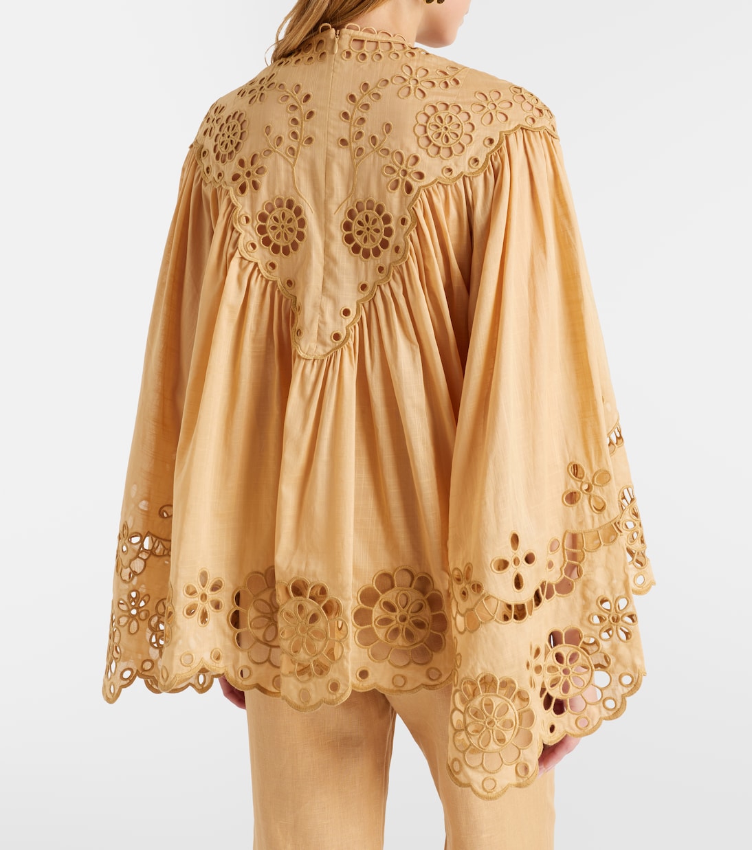 Blusa Awaken in cotone sangallo | Zimmermann