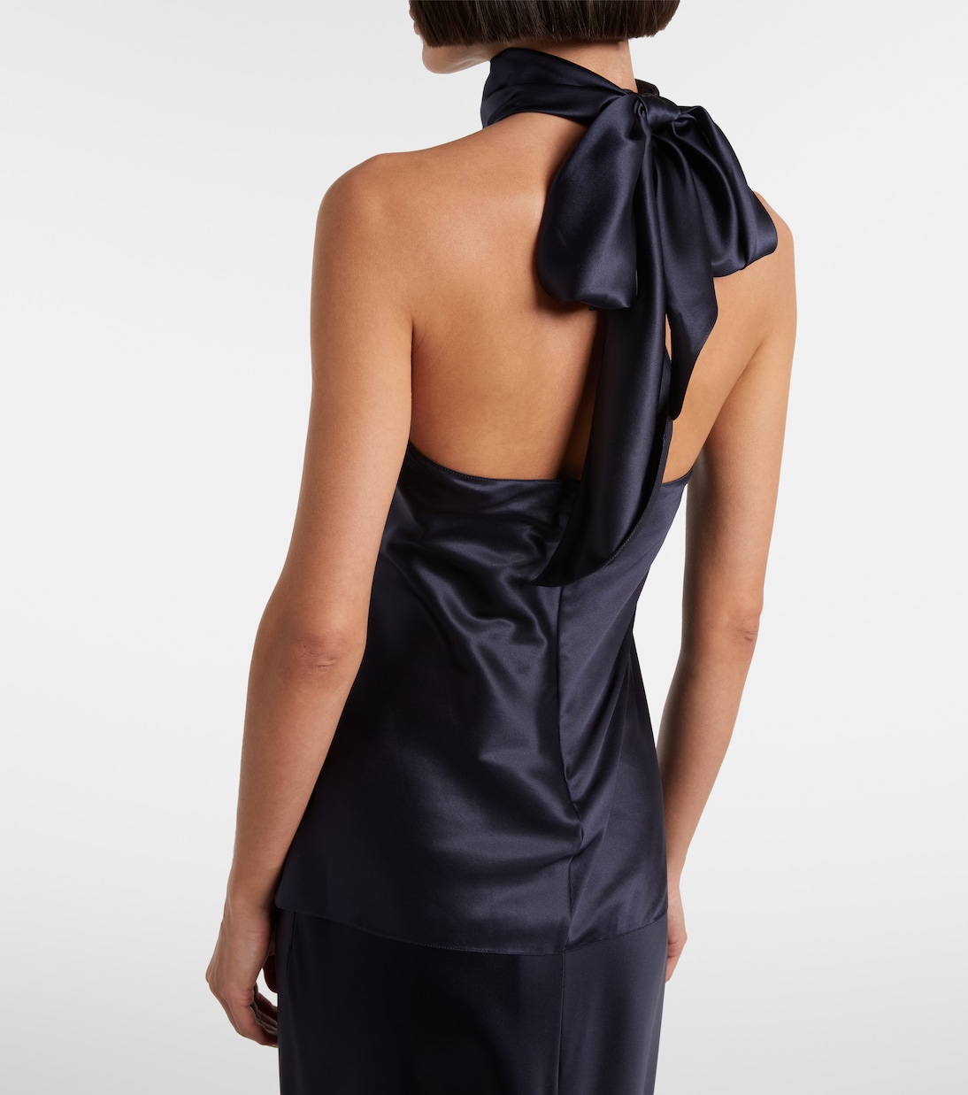 Chilton silk-blend charmeuse top | Ralph Lauren Collection