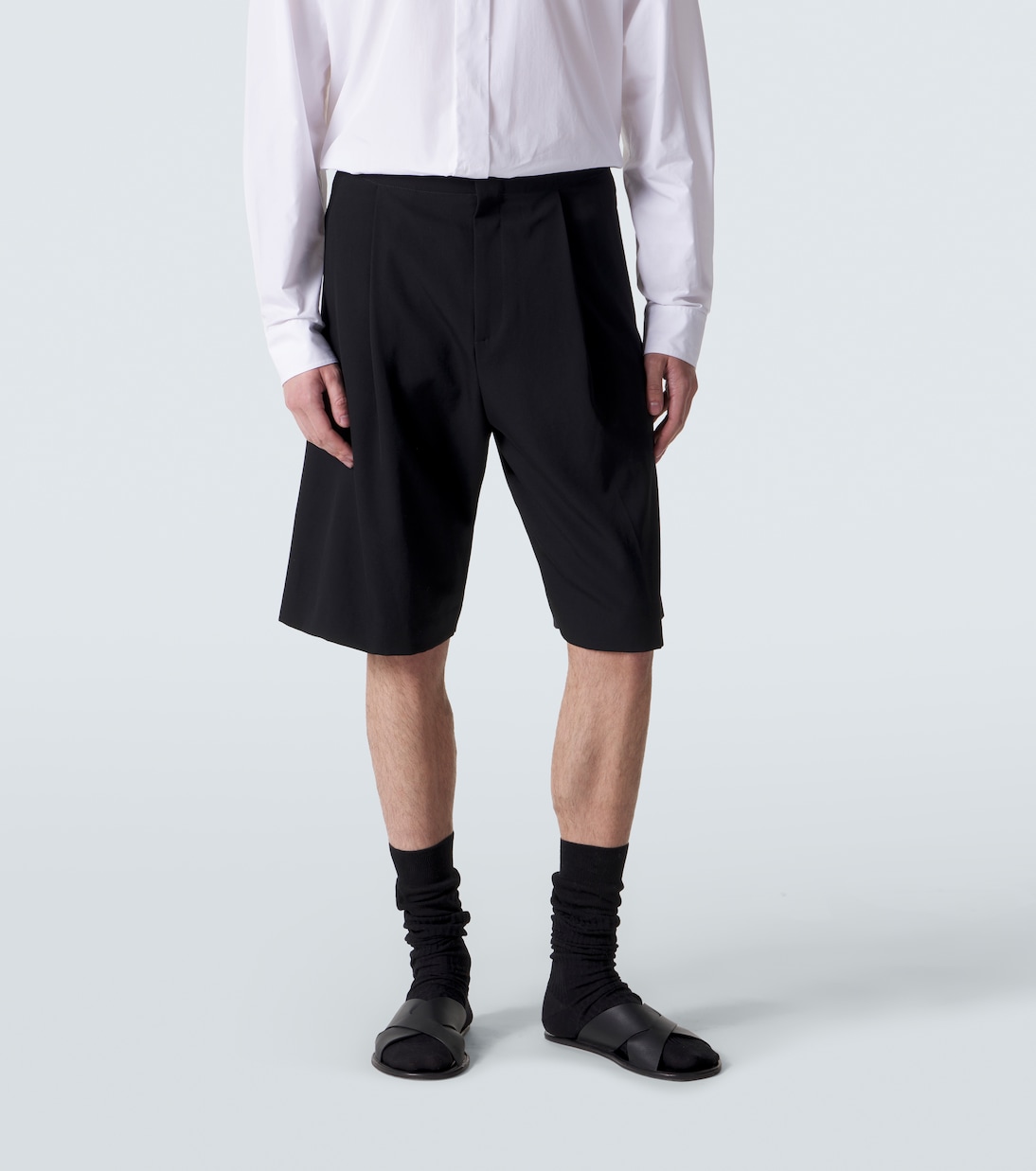 Sayed wool shorts | The Row