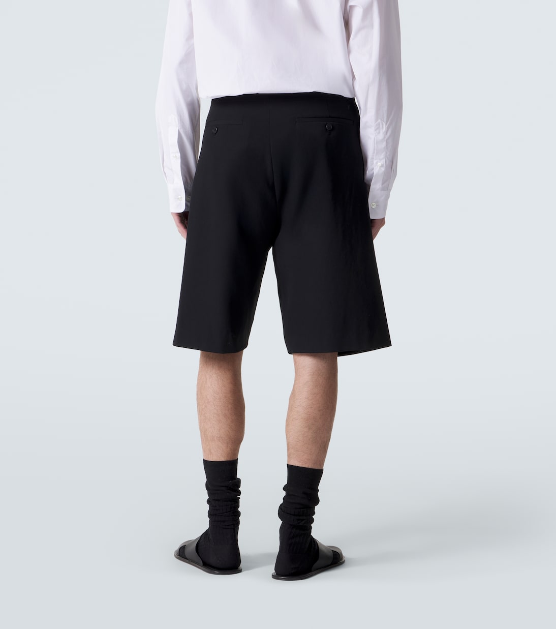 Sayed wool shorts | The Row