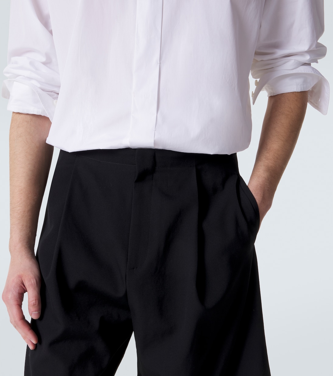 Sayed wool shorts | The Row