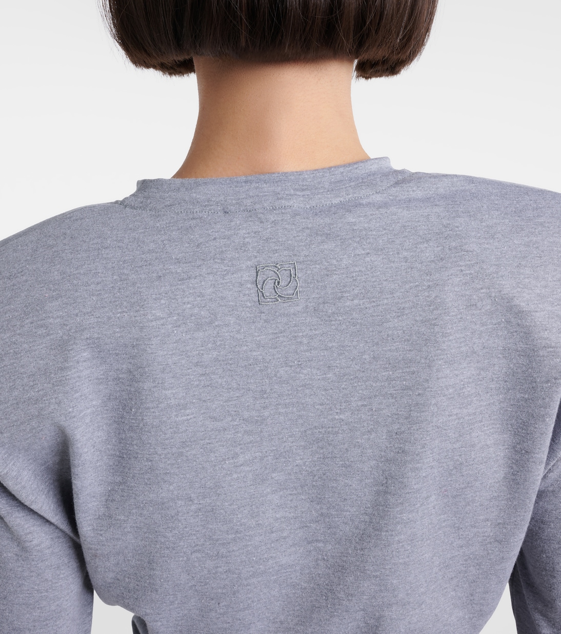 Cropped-Top aus Jersey | Magda Butrym