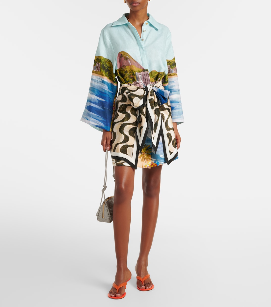 Copacabana linen shirt dress | Farm Rio