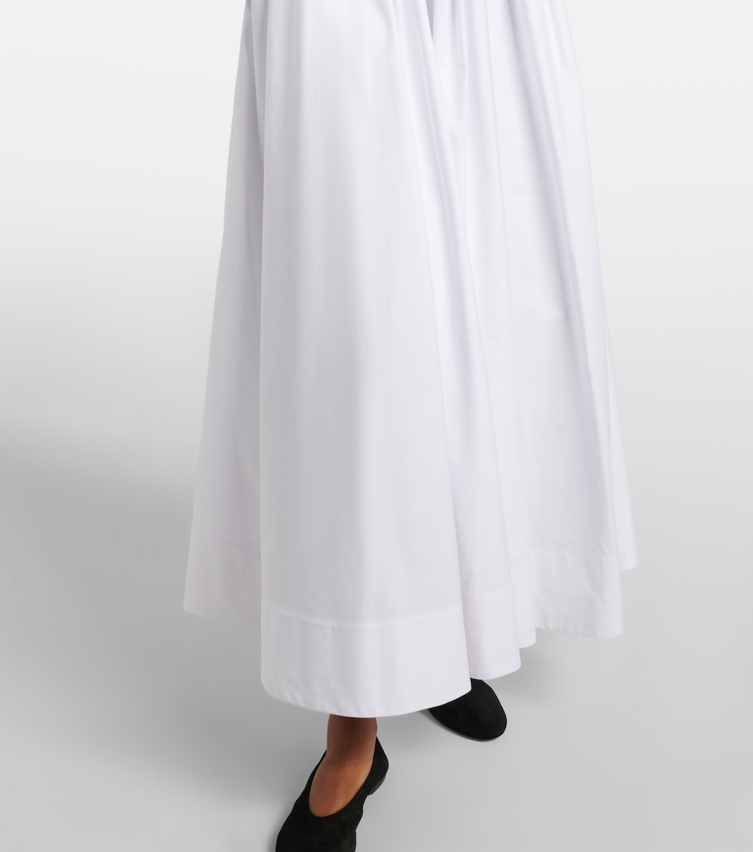 Midikleid Giro aus Baumwoll-Canvas | Sportmax