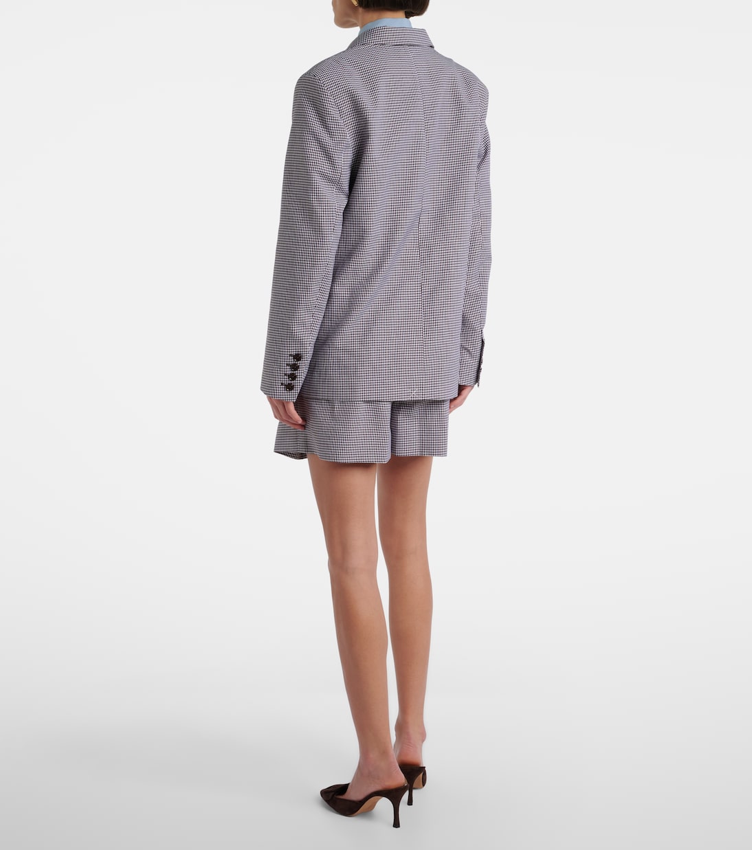 Casual Graphic gingham shorts | Dorothee Schumacher