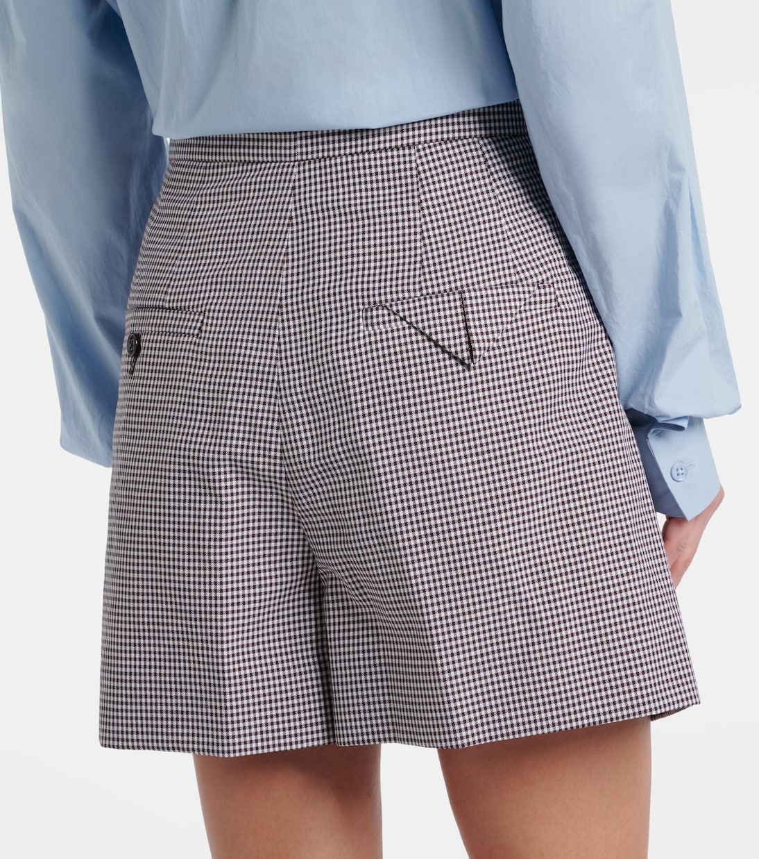Casual Graphic gingham shorts | Dorothee Schumacher