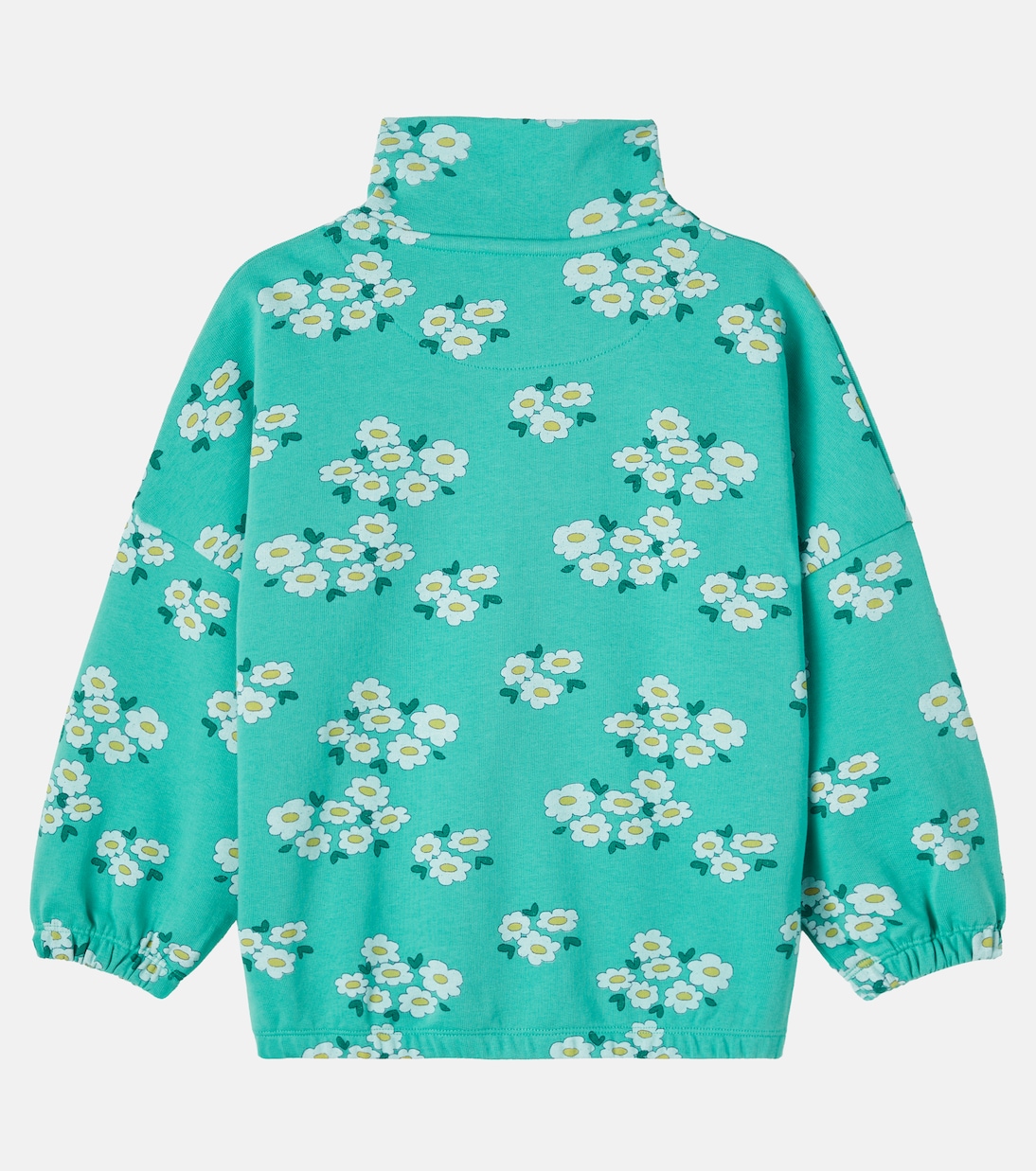 Sweatshirt Blossoms aus Baumwoll-Jersey | Tinycottons