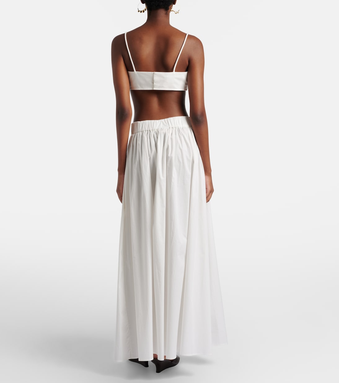 Cotton maxi skirt | Adriana Degreas