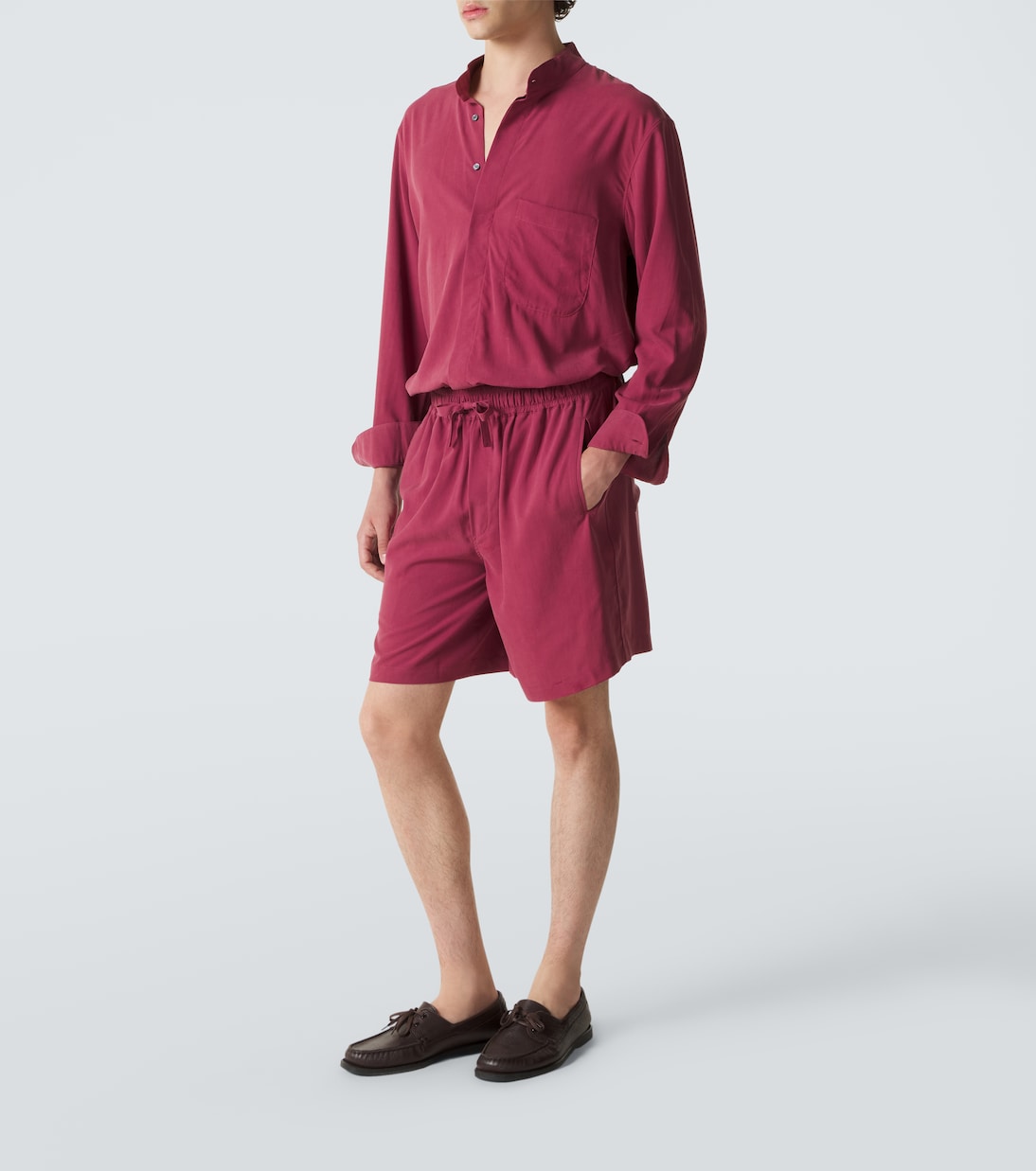 Silk shorts | Saman Amel