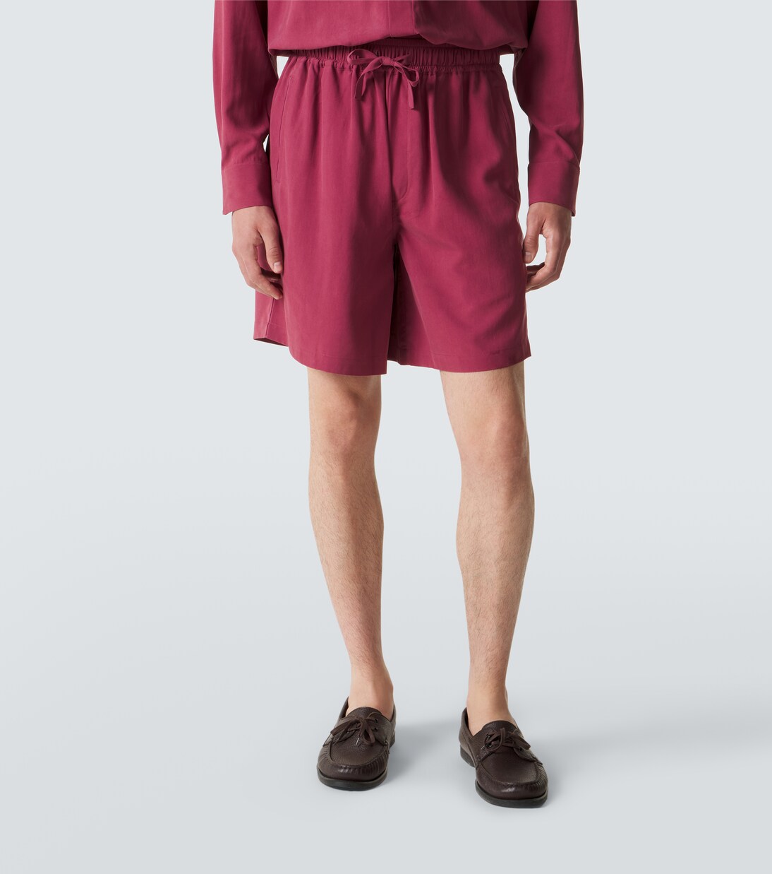 Silk shorts | Saman Amel