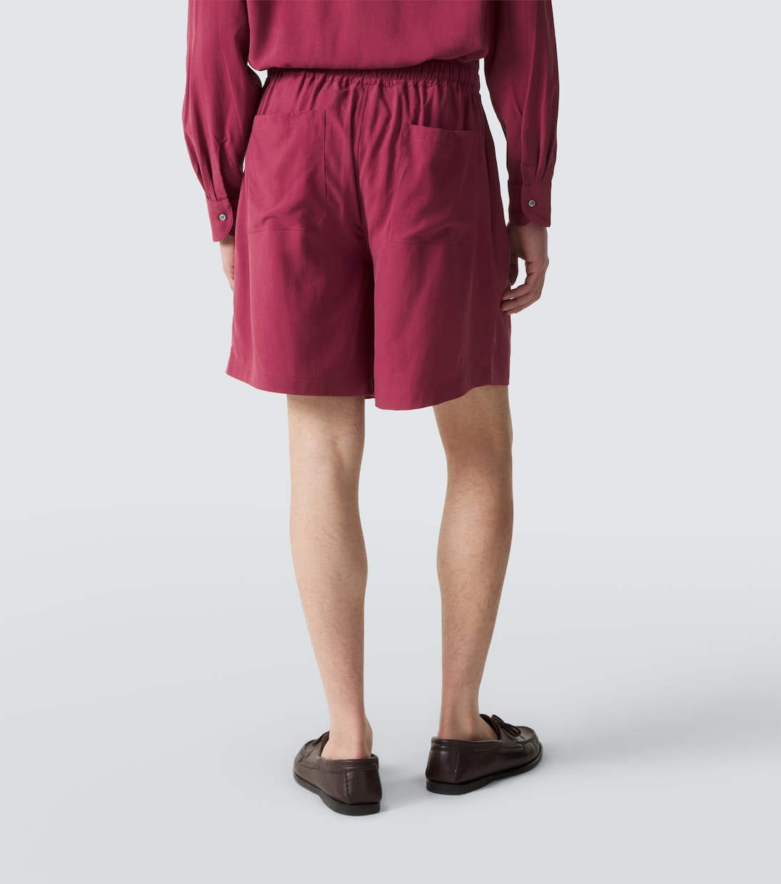 Silk shorts | Saman Amel