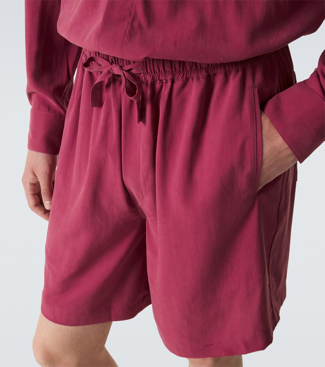 Silk shorts | Saman Amel