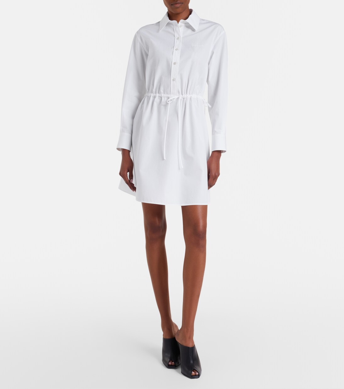 Hemdblusenkleid aus Baumwollpopeline | McQueen