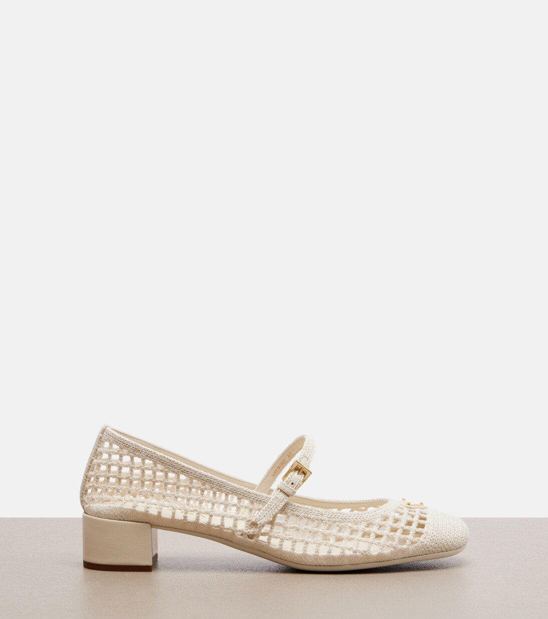 Crochet Mary Jane pumps | Prada