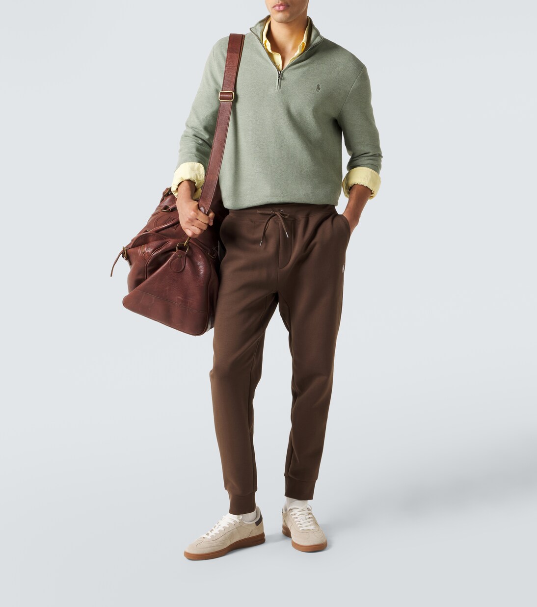 Cotton-blend jersey sweatpants | Polo Ralph Lauren
