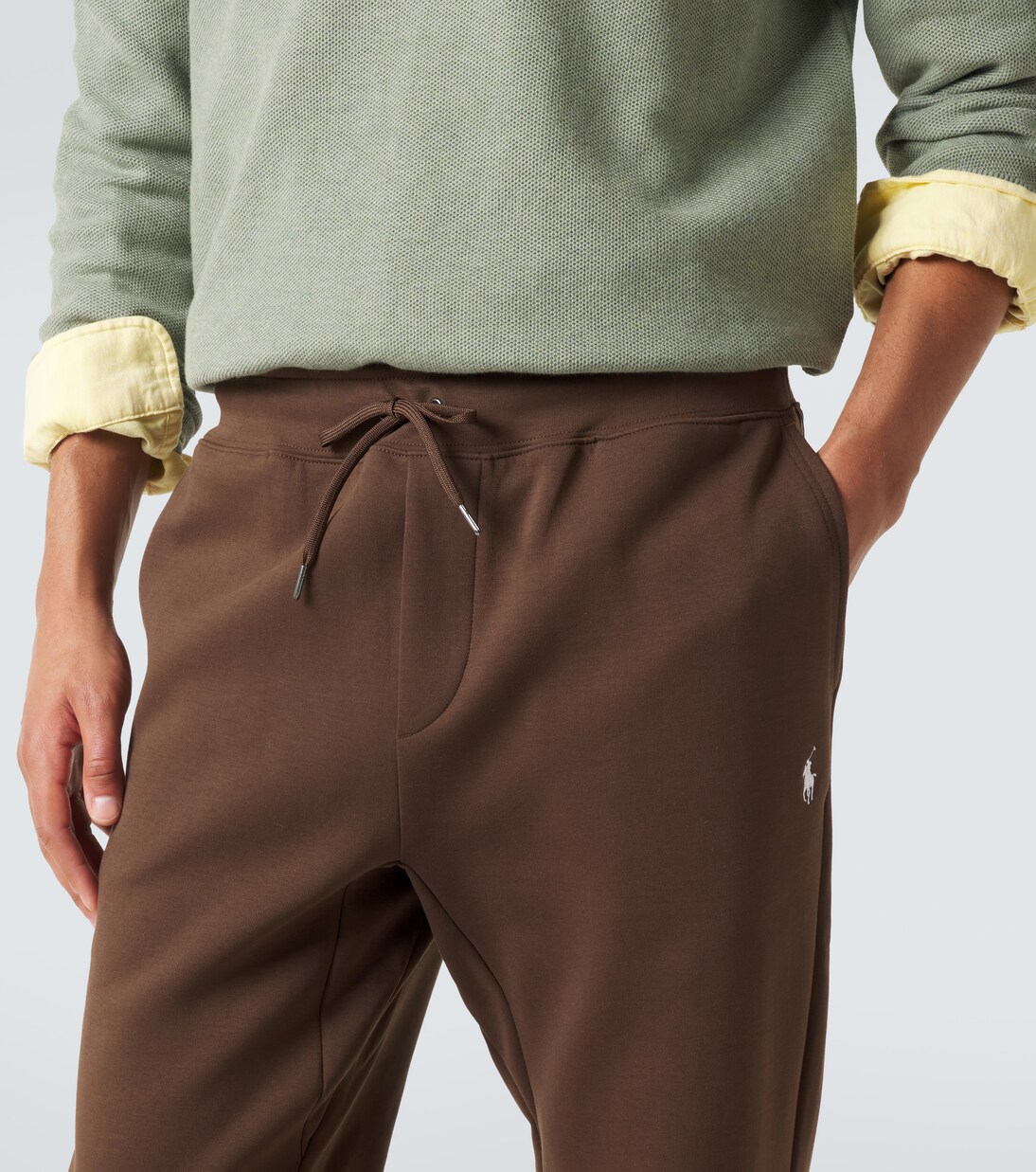Cotton-blend jersey sweatpants | Polo Ralph Lauren