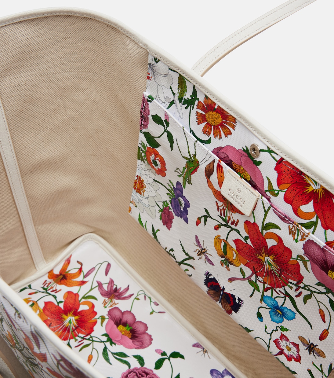 Gucci Tribeca Large floral canvas shopper | Gucci