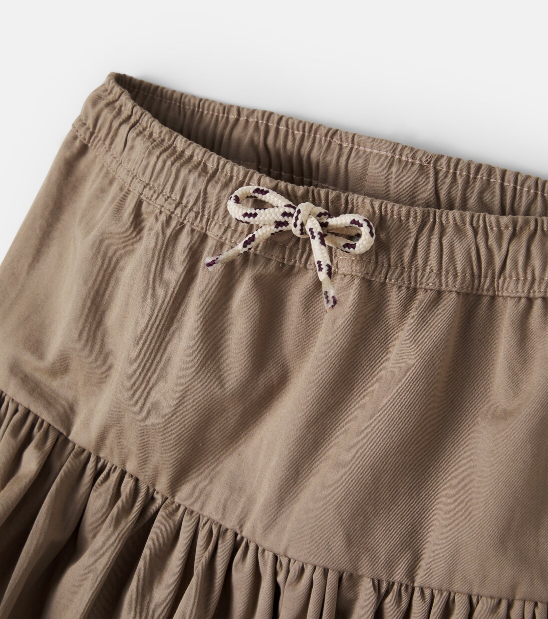 Britta gathered cotton skirt | Molo