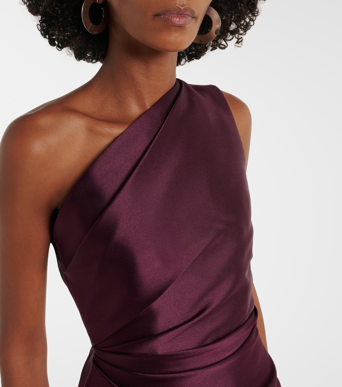 Robe Kira en satin | Solace London