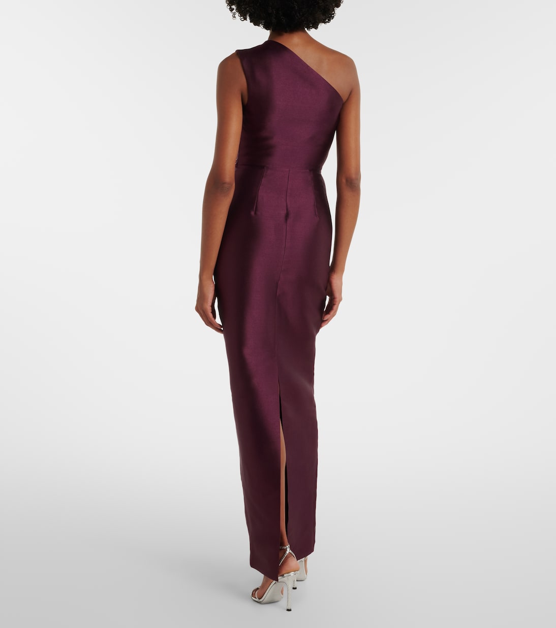 Robe Kira en satin | Solace London