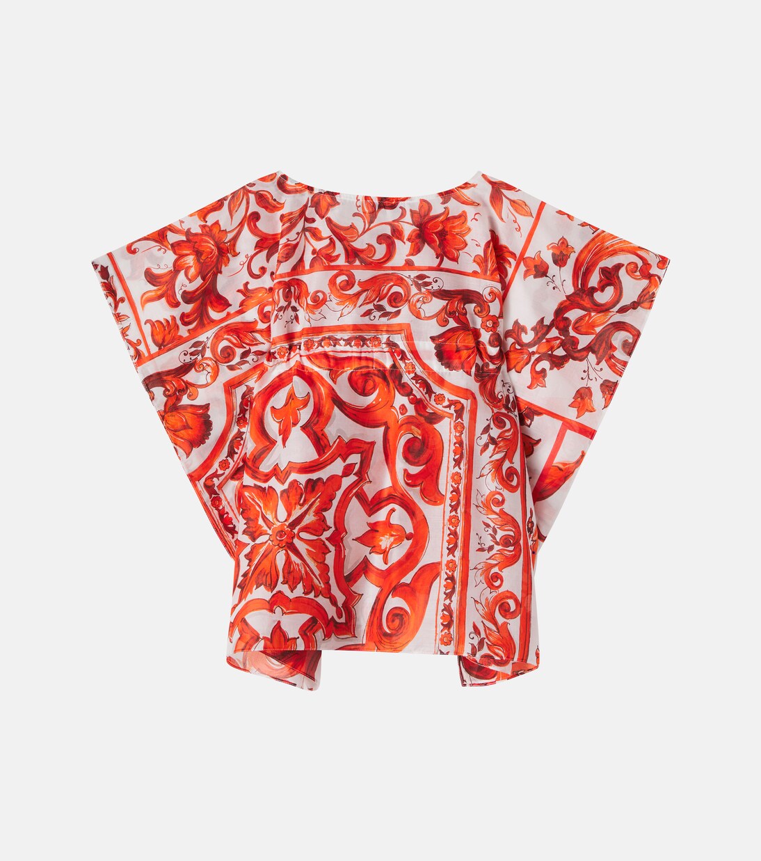 Bedrucktes Top aus Baumwolle | Dolce&Gabbana Kids