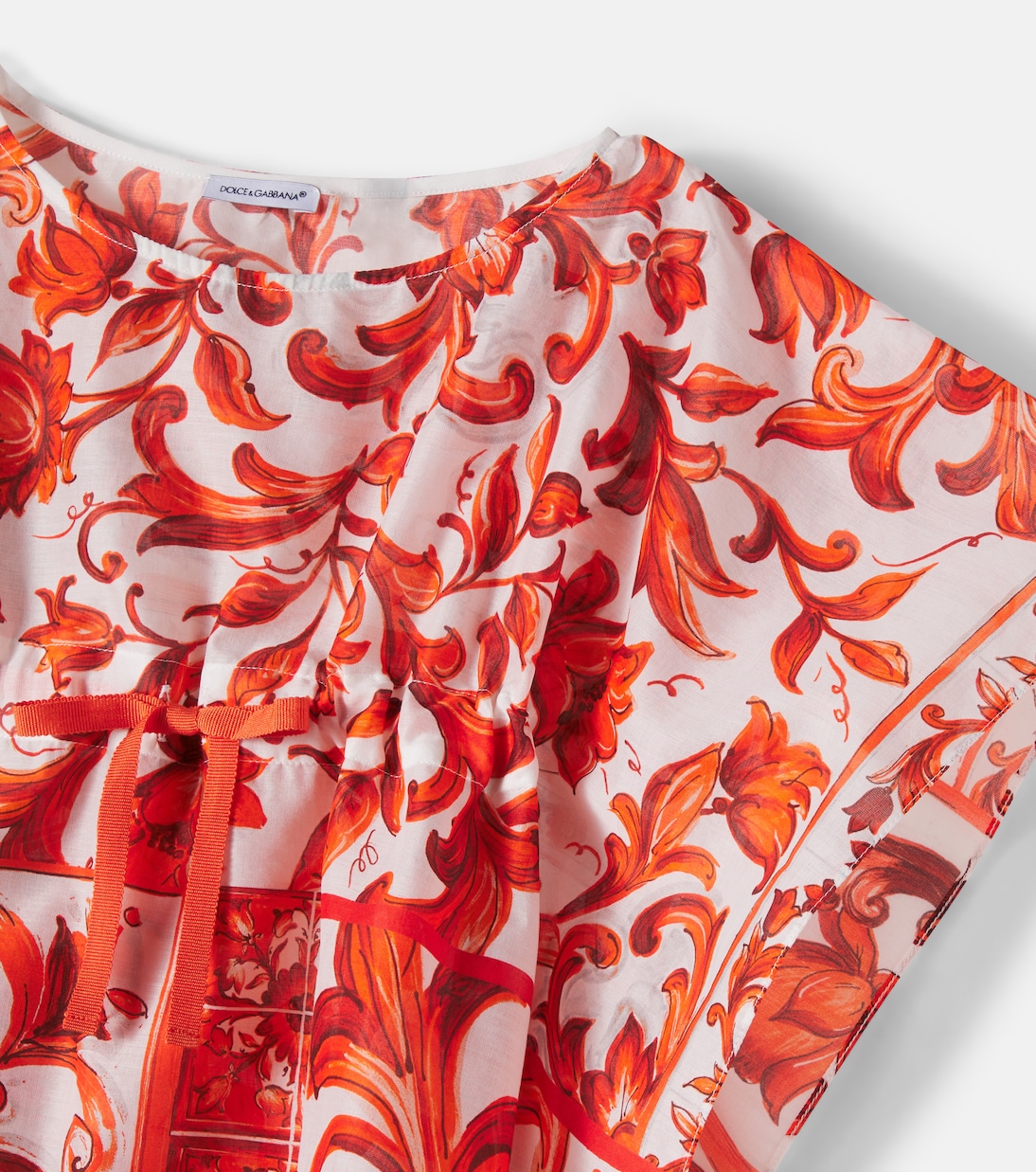 Bedrucktes Top aus Baumwolle | Dolce&Gabbana Kids