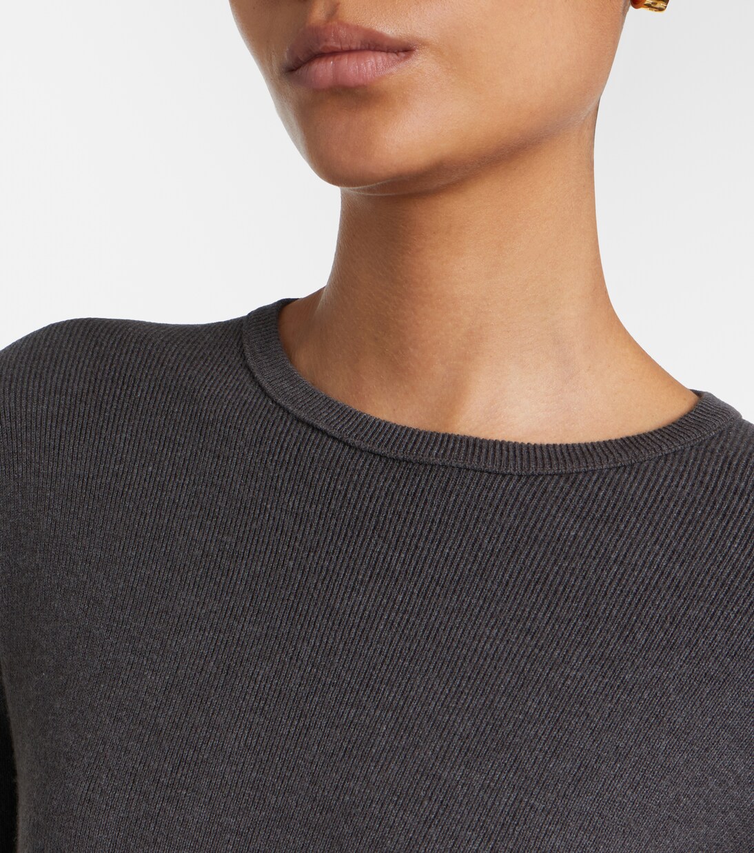 Vivian cotton and cashmere sweater | Lisa Yang