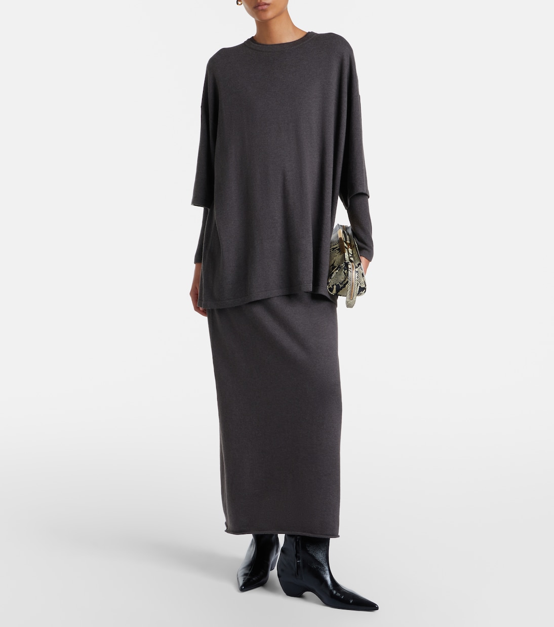 Vivian cotton and cashmere sweater | Lisa Yang